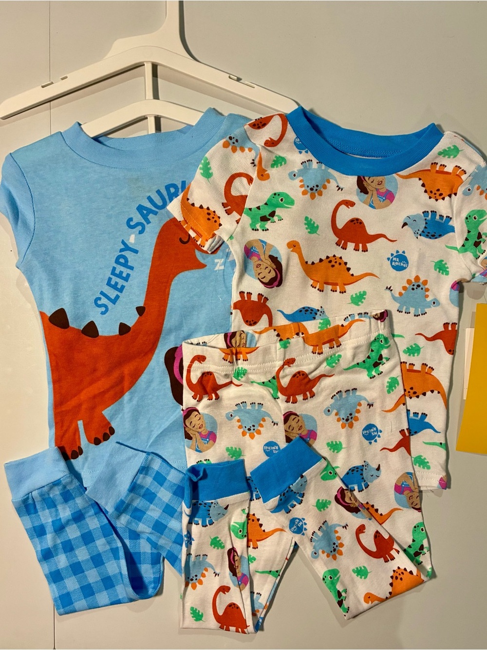 Boys Ms. Rachel Dinosaur Pajama Set of 4